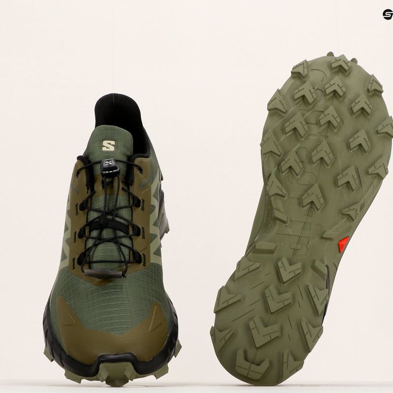 Încălțăminte de alergat pentru bărbați Salomon Supercross 4 verde L47205100 16