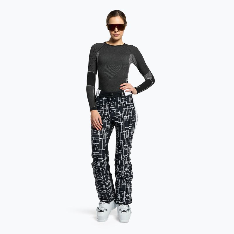 Tricou termic pentru femei CMP negru 3Y96804/U901 2
