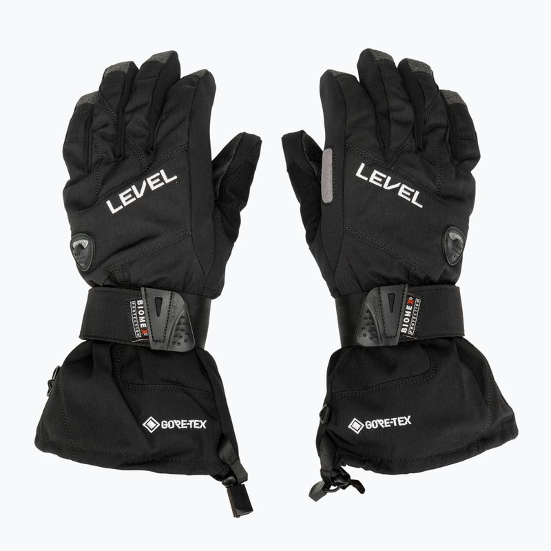 Mănuși de schi pentru bărbați Level Half Pipe Gore-Tex negru 3