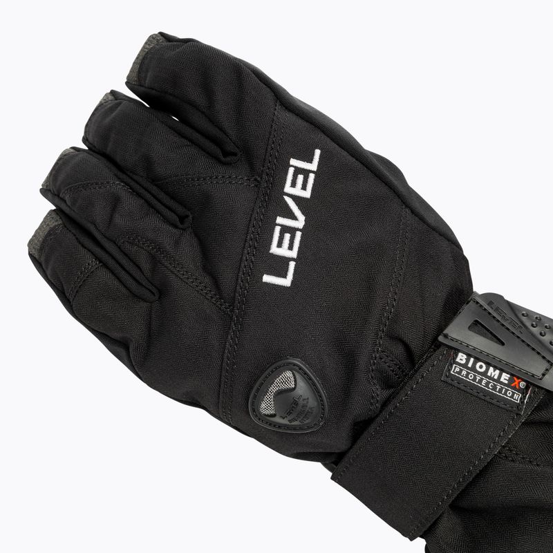 Mănuși de schi pentru bărbați Level Half Pipe Gore-Tex negru 4