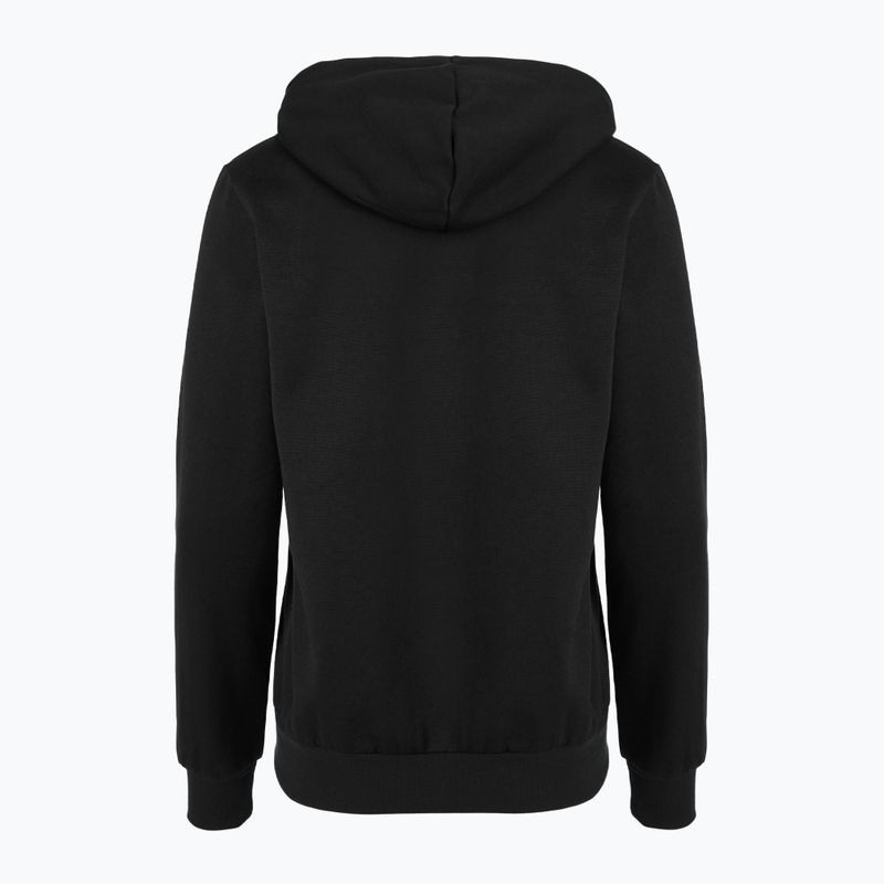Bluză pentru bărbați EA7 Emporio Armani Train Visibility Hoodie black / gold 2