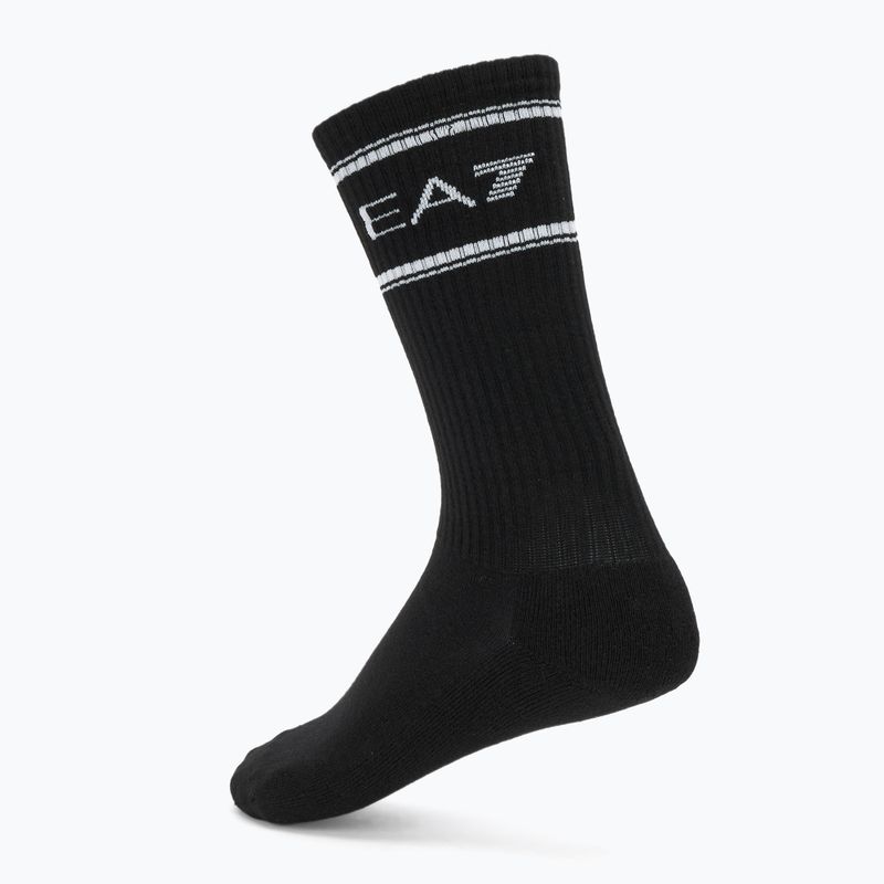 Șosete EA7 Emporio Armani Train Socks Sponge 3 pairs black / vanilla ice / armani blu 3