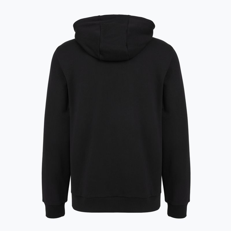 Bluză pentru bărbați EA7 Emporio Armani Train Logo Series Big Logo Hoodie black 2