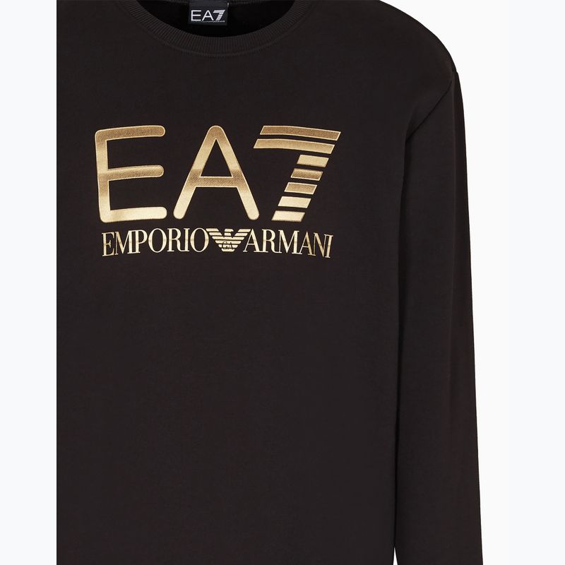 Bluză pentru bărbați EA7 Emporio Armani Train Logo Series T-Top Big Logo black 3