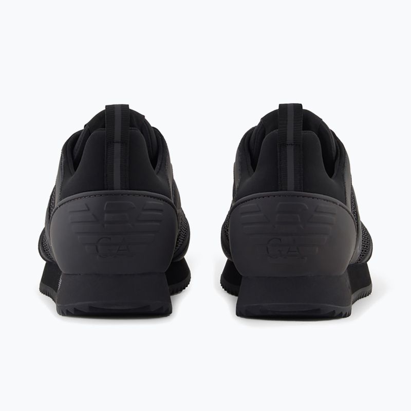 Încălțăminte EA7 Emporio Armani Black & White Laces black / asphalt 10