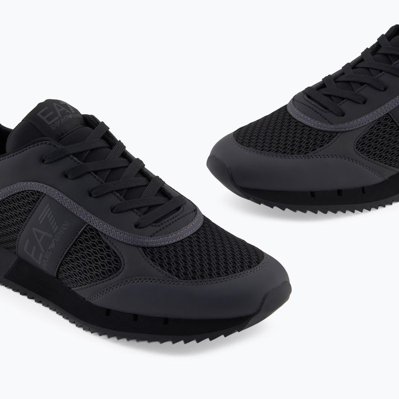 Încălțăminte EA7 Emporio Armani Black & White Laces black / asphalt 13