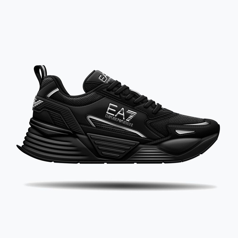 Încălțăminte EA7 Emporio Armani Ace Runner New triple black / silver 8