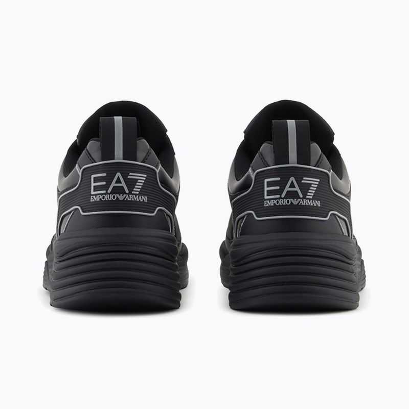 Încălțăminte EA7 Emporio Armani Ace Runner Special triple black / silver 10