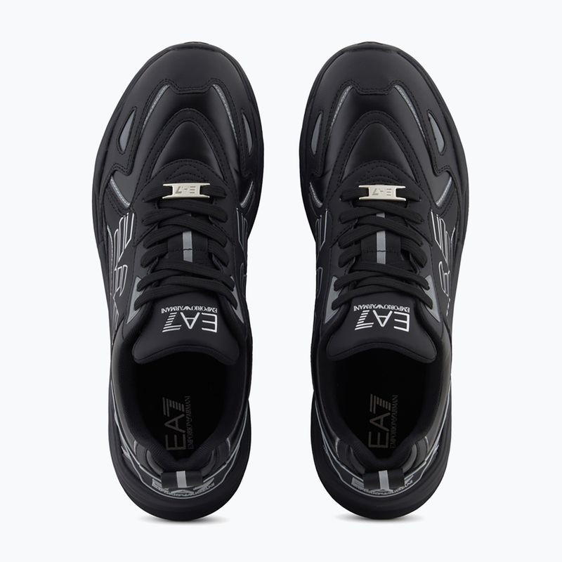 Încălțăminte EA7 Emporio Armani Ace Runner Special triple black / silver 12