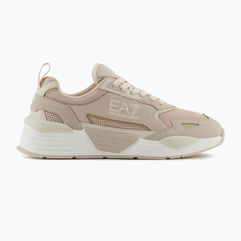 Încălțăminte EA7 Emporio Armani Ace Runner New cement / almond milk / light gold 8