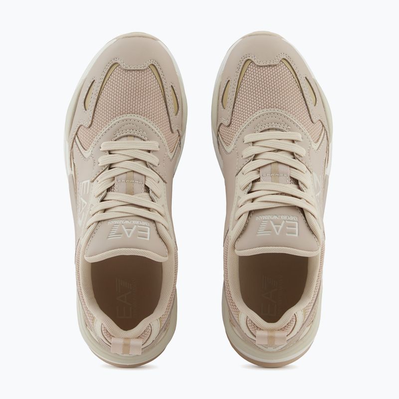 Încălțăminte EA7 Emporio Armani Ace Runner New cement / almond milk / light gold 12