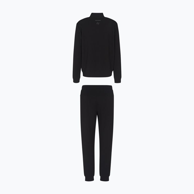 Trening pentru bărbați EA7 Emporio Armani Natural Ventus7 T-Suit T-Top Fz black 2