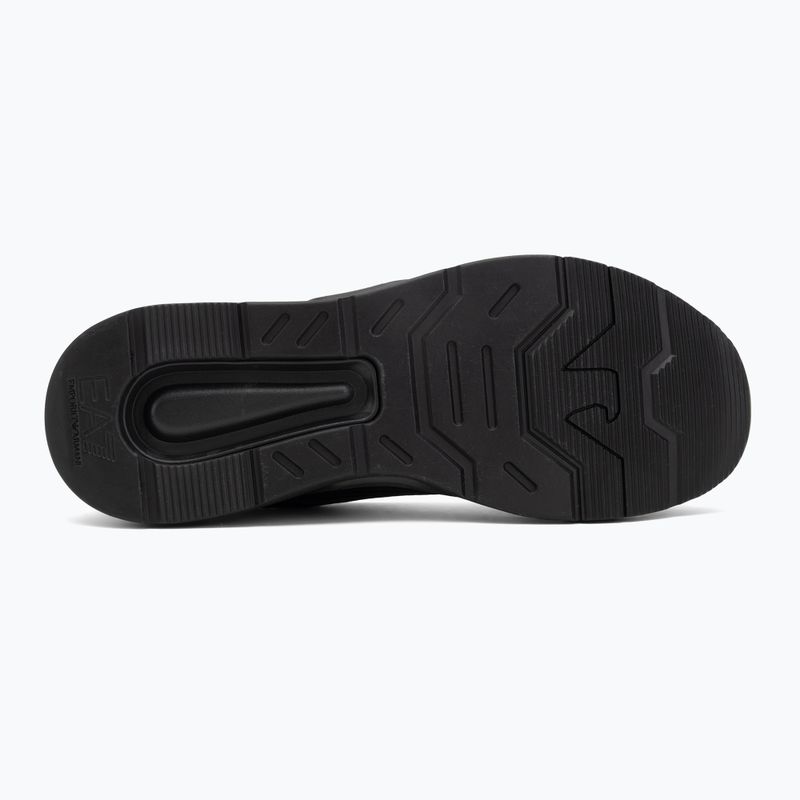 Încălțăminte EA7 Emporio Armani Ace Runner New triple black / silver 4