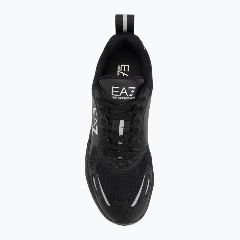 Încălțăminte EA7 Emporio Armani Ace Runner New triple black / silver 5
