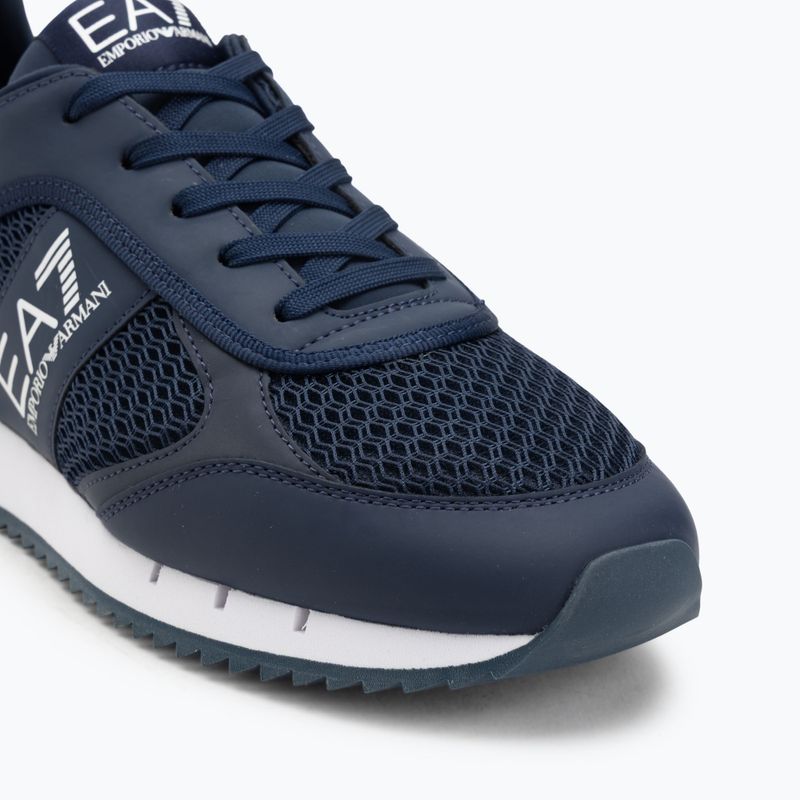 Încălțăminte EA7 Emporio Armani Black & White Laces navy / white 7