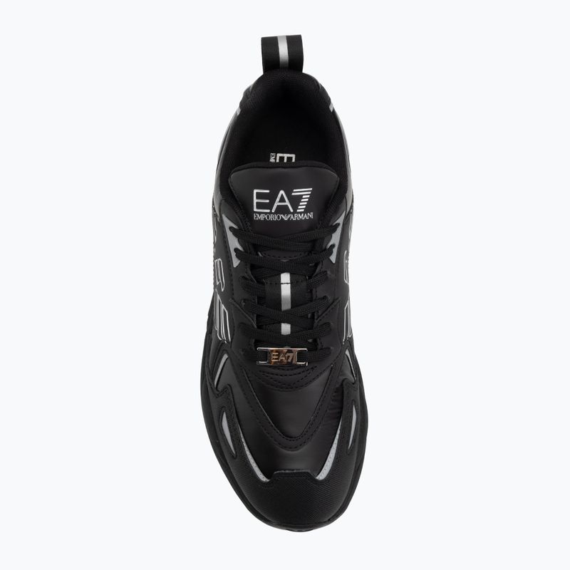 Încălțăminte EA7 Emporio Armani Ace Runner Special triple black / silver 5
