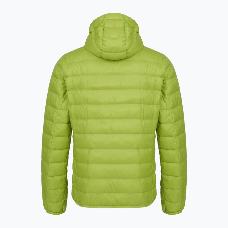 Geacă pentru bărbați EA7 Emporio Armani Train Core Id Down Light Jacket Hoodie macaw green 2