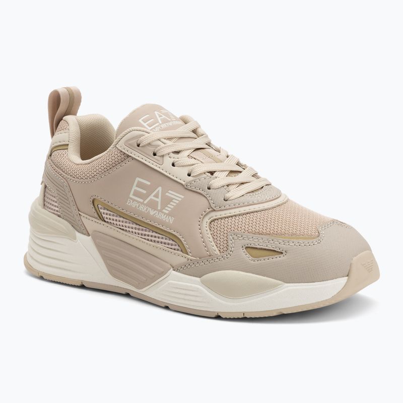 Încălțăminte EA7 Emporio Armani Ace Runner New cement / almond milk / light gold