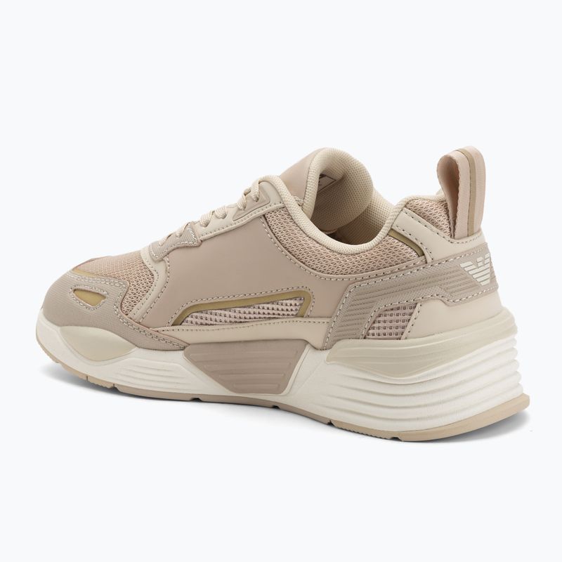 Încălțăminte EA7 Emporio Armani Ace Runner New cement / almond milk / light gold 3