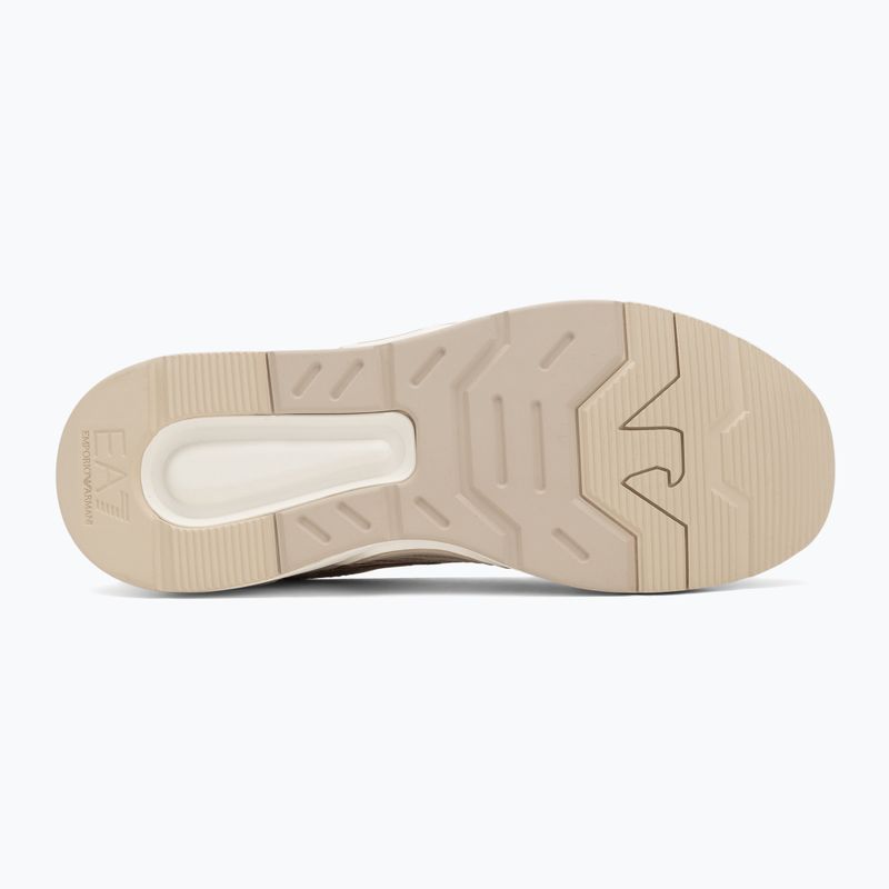 Încălțăminte EA7 Emporio Armani Ace Runner New cement / almond milk / light gold 4
