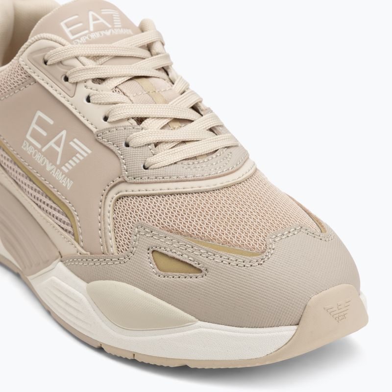 Încălțăminte EA7 Emporio Armani Ace Runner New cement / almond milk / light gold 7