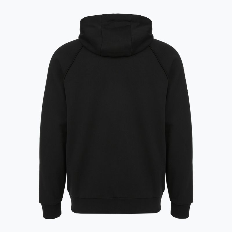 Bluză pentru bărbați Emporio Armani EA7 Train Logo Series Extended Logo Hoodie Fz black / white 2