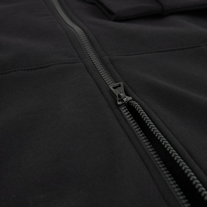 Bluză pentru bărbați Emporio Armani EA7 Train Logo Series Extended Logo Hoodie Fz black / white 6