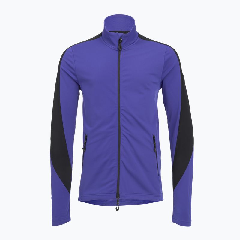 Bluză pentru bărbați EA7 Emporio Armani Ski Kitzbuhel Power Stretch Colorblock T-Top Fz clematis blue