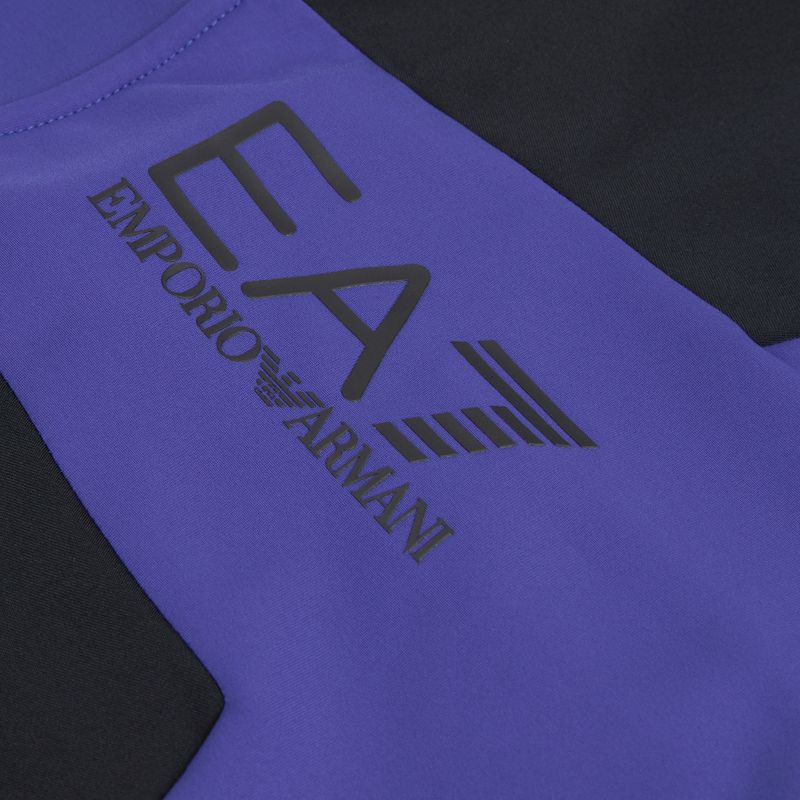Bluză pentru bărbați EA7 Emporio Armani Ski Kitzbuhel Power Stretch Colorblock T-Top Fz clematis blue 3