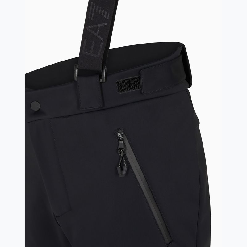 Pantaloni de schi pentru bărbați EA7 Emporio Armani Ski Kitzbuhel Softshell black 3