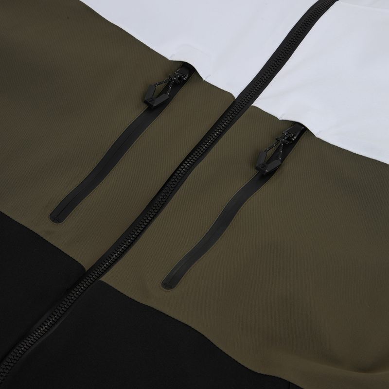 Geacă de schi pentru bărbați EA7 Emporio Armani Ski Kitzbuhel Protectum7 Colorblock white / black / grape leaf 3