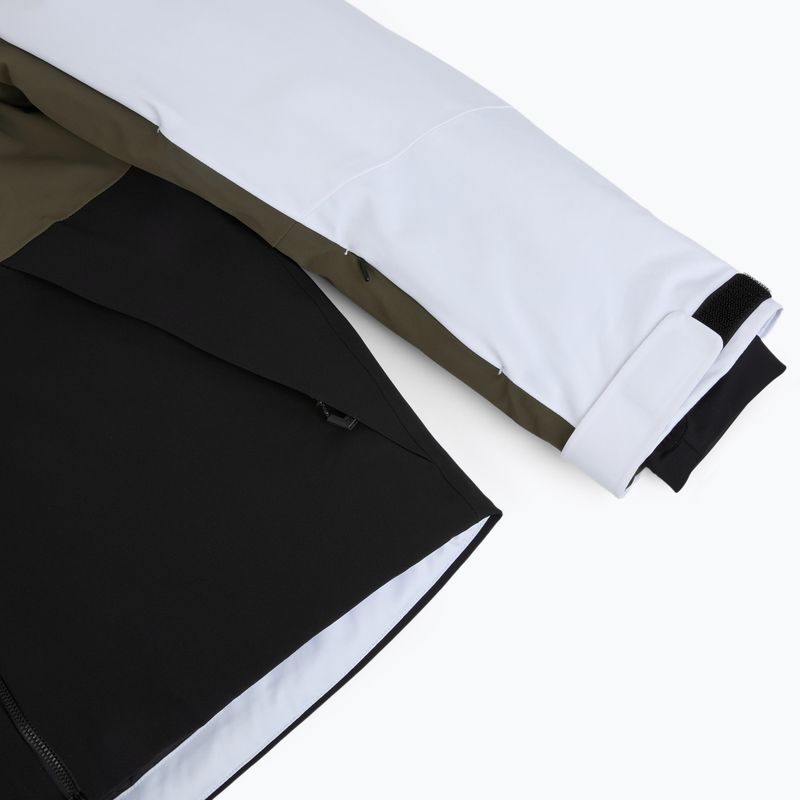 Geacă de schi pentru bărbați EA7 Emporio Armani Ski Kitzbuhel Protectum7 Colorblock white / black / grape leaf 4