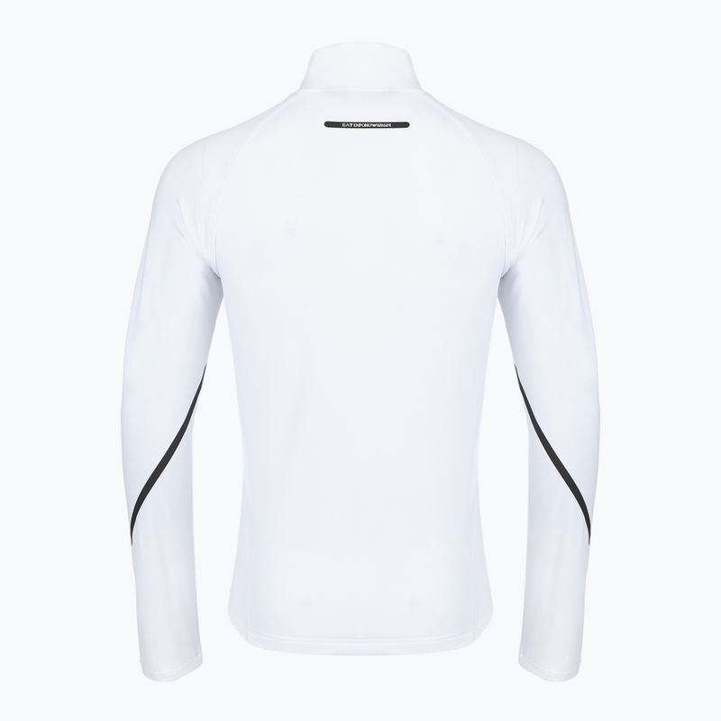 Bluză pentru bărbați EA7 Emporio Armani Ski Cortina Powerstretch Fz white 2