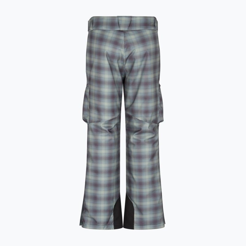 Pantaloni de schi pentru bărbați EA7 Emporio Armani Ski St. Moritz Fashion fancy green check 2