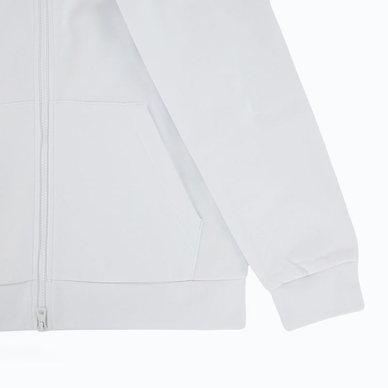 Bluză pentru bărbați Emporio Armani EA7 Train Logo Series Extended Logo Hoodie Fz white / black 4