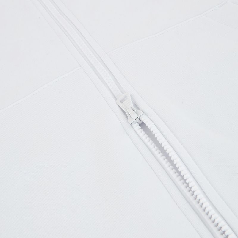 Bluză pentru bărbați Emporio Armani EA7 Train Logo Series Extended Logo Hoodie Fz white / black 6