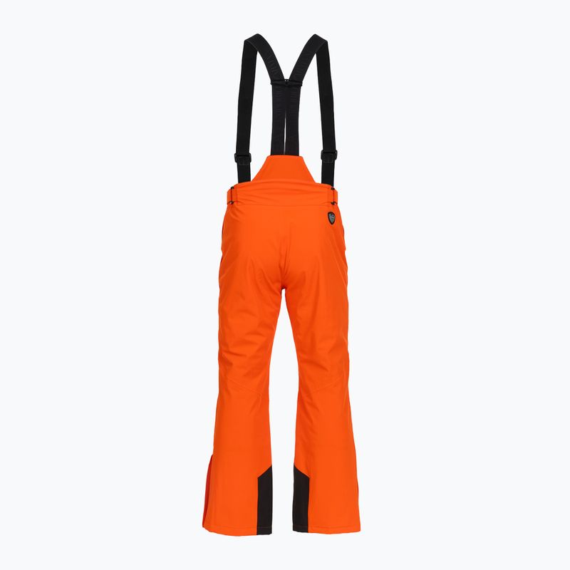 Pantaloni de schi pentru bărbați EA7 Emporio Armani Ski Kitzbuhel Protectum7 flame 2