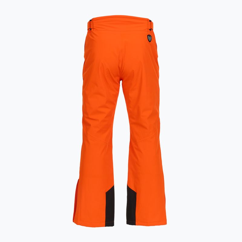 Pantaloni de schi pentru bărbați EA7 Emporio Armani Ski Kitzbuhel Protectum7 flame 4