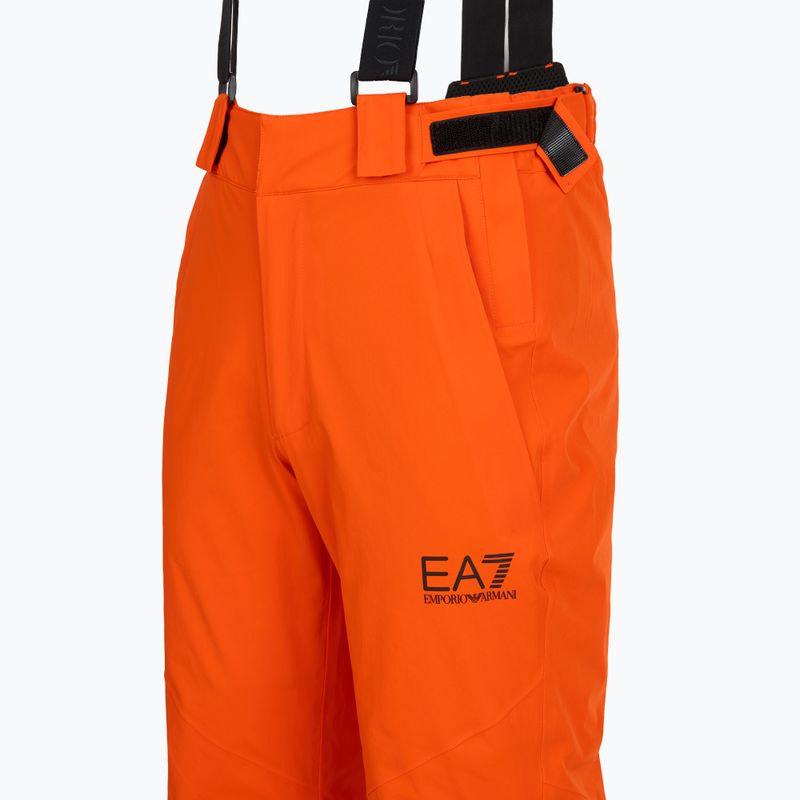 Pantaloni de schi pentru bărbați EA7 Emporio Armani Ski Kitzbuhel Protectum7 flame 5