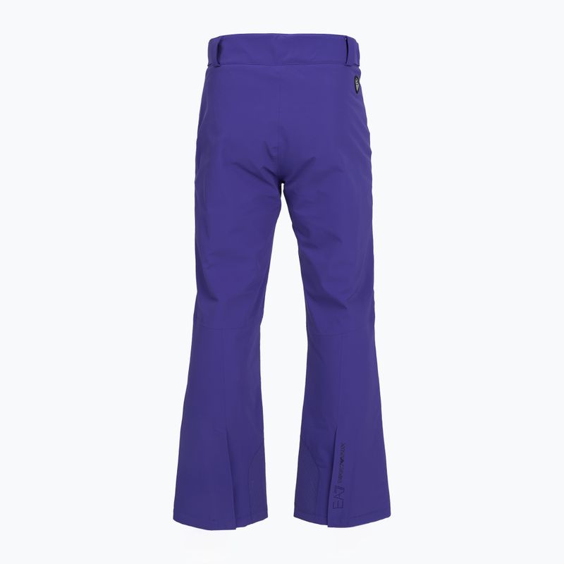 Pantaloni de schi pentru bărbați EA7 Emporio Armani Ski Cortina Toray clematis blue 2