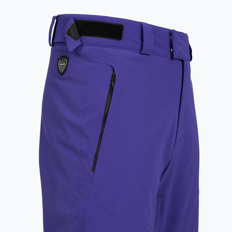 Pantaloni de schi pentru bărbați EA7 Emporio Armani Ski Cortina Toray clematis blue 3