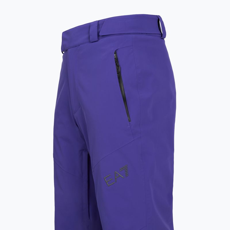 Pantaloni de schi pentru bărbați EA7 Emporio Armani Ski Cortina Toray clematis blue 4