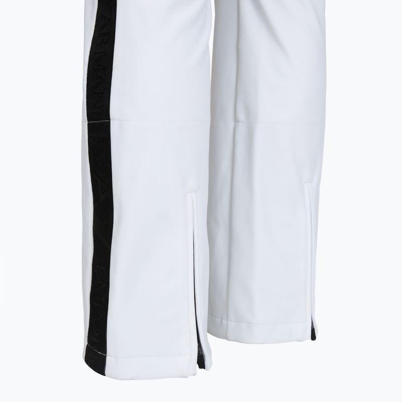 Combinezon de schi pentru femei EA7 Emporio Armani Ski Kitzbuhel Softshell white 5
