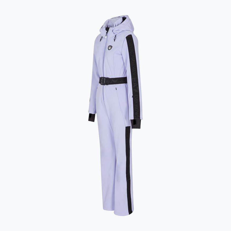 Combinezon de schi pentru femei EA7 Emporio Armani Ski Kitzbuhel Softshell sweet lavender 3