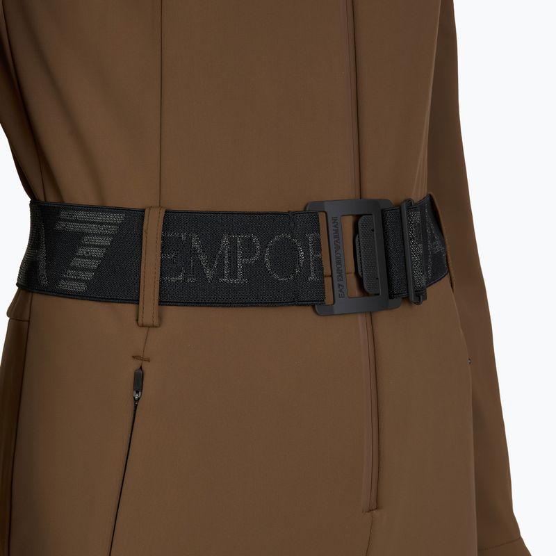 Combinezon de schi pentru femei EA7 Emporio Armani Ski Kitzbuhel Softshell carafe 3