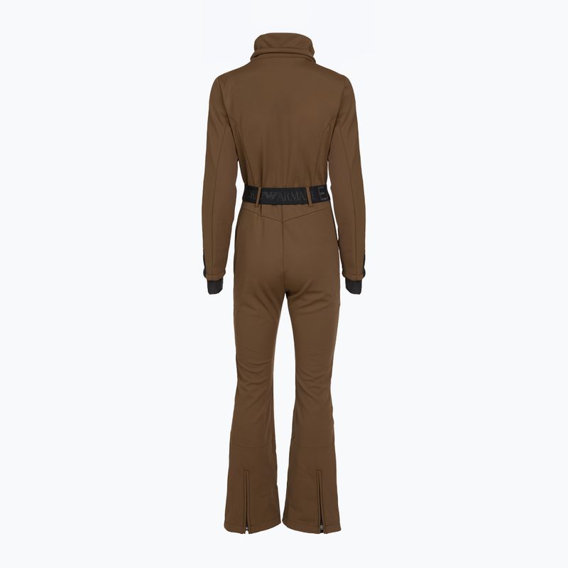 Combinezon de schi pentru femei EA7 Emporio Armani Ski Kitzbuhel Softshell carafe 8
