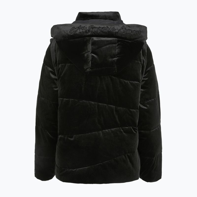 Geacă pentru femei EA7 Train Athletic Velour Extra Padded black 2