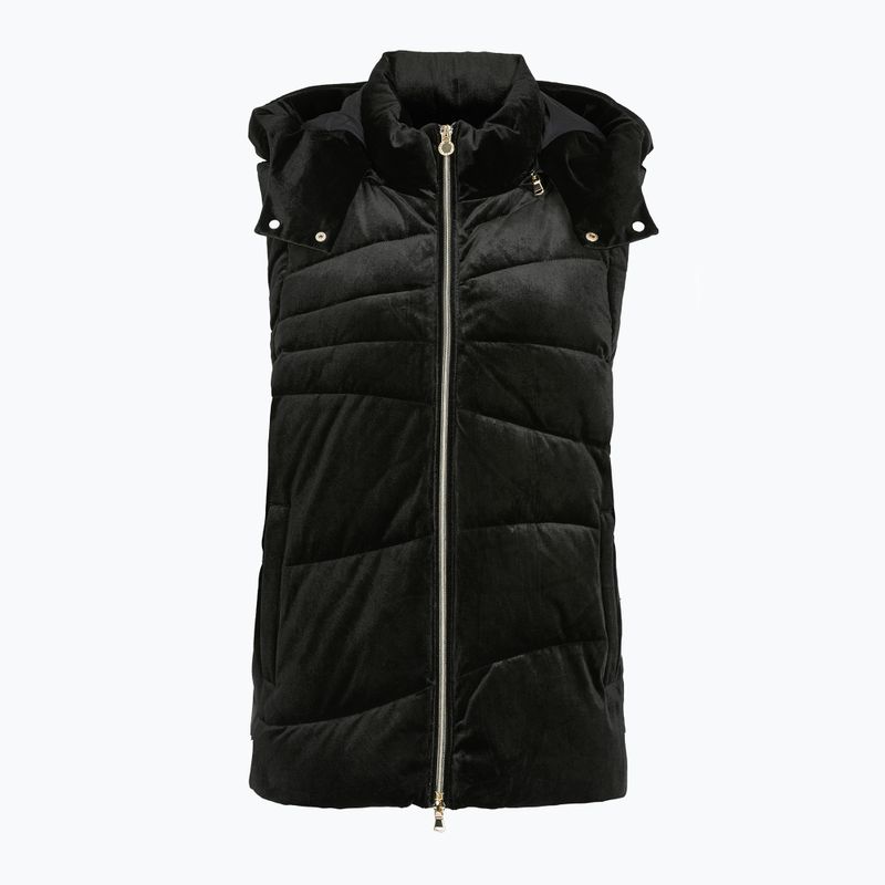 Geacă pentru femei EA7 Train Athletic Velour Extra Padded black 5