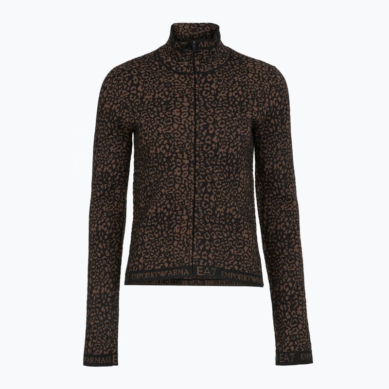 Set de lenjerie termică EA7 Emporio Armani Ski Jacquard Knitted fancy brown animalier 3