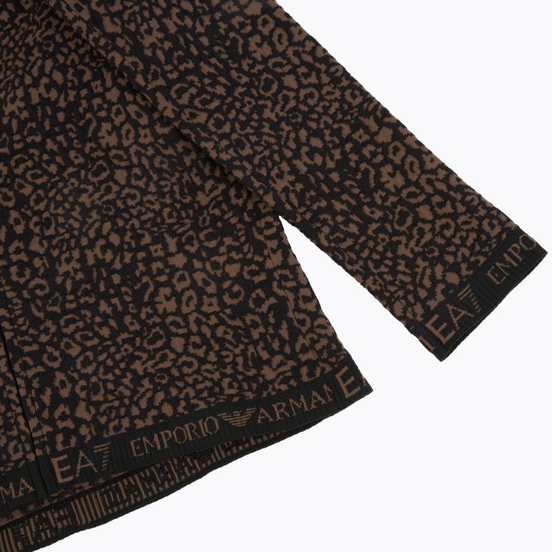 Set de lenjerie termică EA7 Emporio Armani Ski Jacquard Knitted fancy brown animalier 6